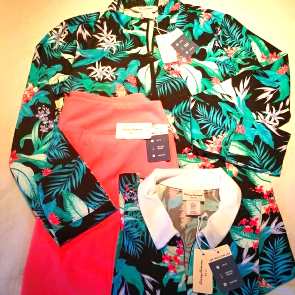 NWT Tommy Bahama Golf 3 Piece Bundle - Size M